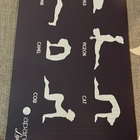 Dark purple Yoga Knee Mat NEW - Picture 3 of 5